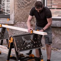 Skladací pracovný stôl a koza Craftmaker FoldStation S20 (4)