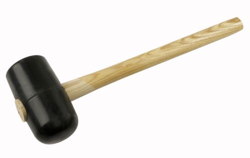 Palička gumová 410g drevená násada