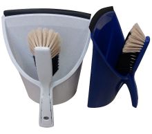 Lopatka plastová s gumou JUMBO + metlička vnútorná