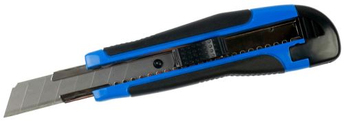 Nôž JUMBO SOFTGRIFF + 2 čepele / modrý