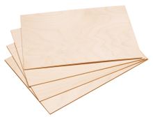 Pebaro - dosky z preglejky -breza A4 - 4ks