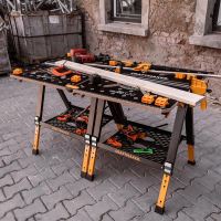 Skladací pracovný stôl a koza Craftmaker FoldStation S20 (11)