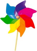 Veterník Rainbow dúhový, priemer 45 cm