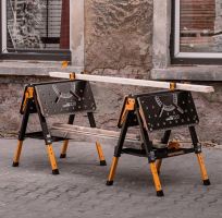Skladací pracovný stôl a koza Craftmaker FoldStation S20 (1)