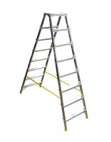 Schodíky obojstranné 8/1670mm ALU