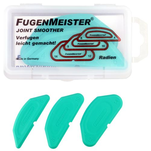 Škárovačka na silikón Fugenmeister lichobežník sada 3ks