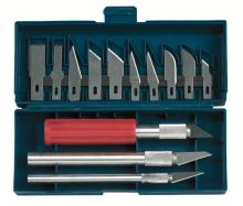 Pebaro - sada nožov - 3 rukoväte + 13 čepelí