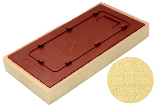 Molitan Raimondi samostatný jemný profi rastrovaný 340 x 170 x 40 mm na plastovej doske (269)