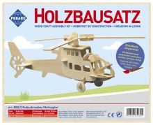 Pebaro - stavebnica drevená - helikoptéra