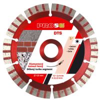 Kotúč rezný diamantový PRO5 - DTS 125 mm