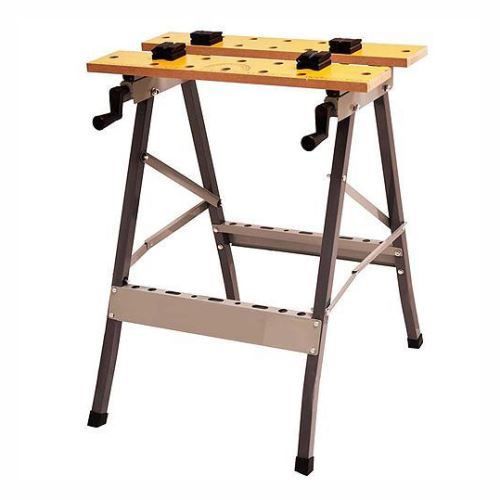 Pracovný dielenský stôl WB100, kov/MDF, nosnosť 100 kg