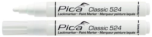 Značkovač Pica Classic 524 lakový biely 2-4 mm / 10 ks