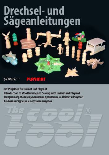Cool Tool pracovná kniha pre sústruženie a rezanie dreva pre Unimat a PLAYmake
