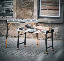 Skladací pracovný stôl kovový Craftmarker SteelBench S110 (14)