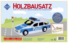 Pebaro - stavebnica drevená - policajné auto