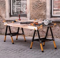 Skladací pracovný stôl a koza Craftmaker FoldStation S20 (2)