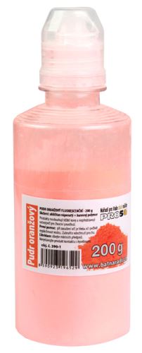 Púder oranžový fluorescenčný 200g