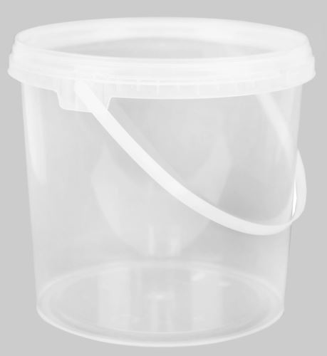 Vedro transparentné s vekom plast 2,75 l