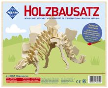 Pebaro - stavebnica drevená - stegosaurus