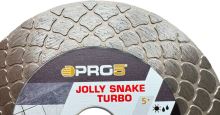 Kotúč rezný/brúsny diamantový PRO5 Jolly Snake Turbo 115 mm (2)
