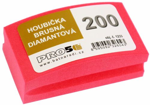 Hubička PRO5 diamantová brúsna 100 x 55 mm #200