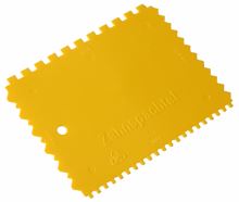 Stierka plastová zubatá E4, E6 180 x 135 mm