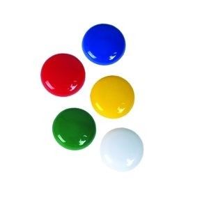 Magnety v plaste 8ks/20mm/mix