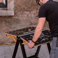 Skladací pracovný stôl a koza Craftmaker FoldStation S20 (16)